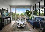 Studio apartment at Tangent Apartments in Denver
